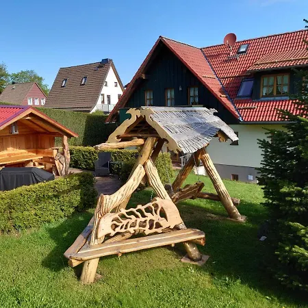 Daire Landhausferienwohnungen Am Brockenblick *