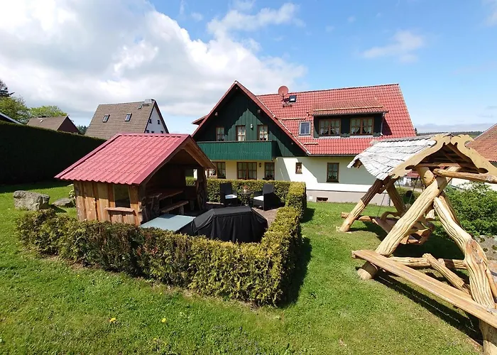 Daire Landhausferienwohnungen Am Brockenblick Sorge