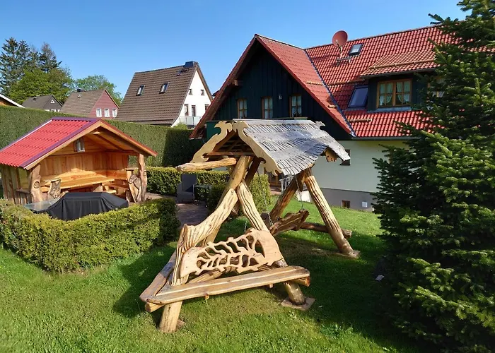Lägenhet Landhausferienwohnungen Am Brockenblick *