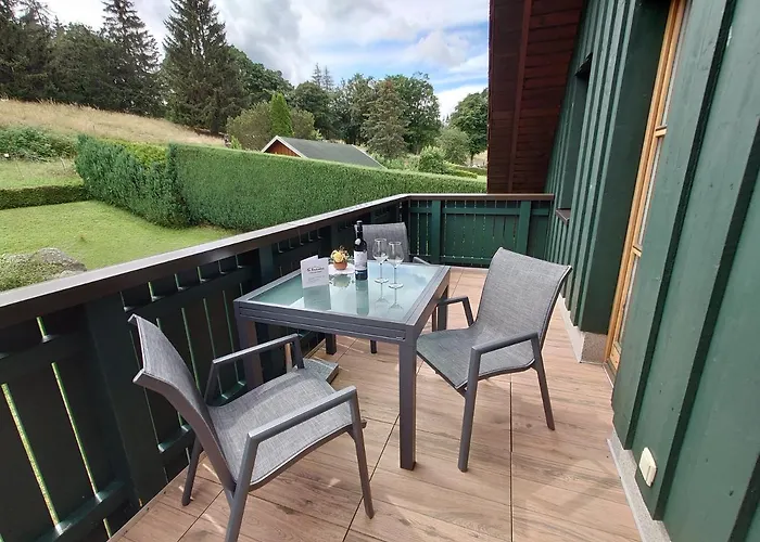 Daire Landhausferienwohnungen Am Brockenblick