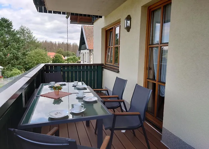 Landhausferienwohnungen Am Brockenblick Lägenhet