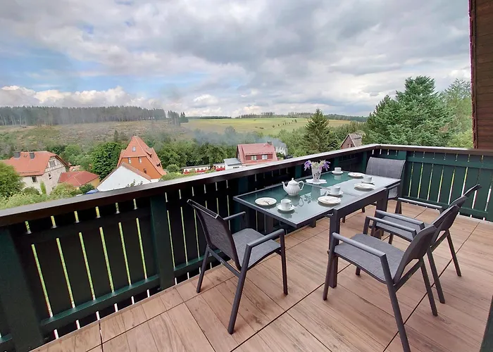 Landhausferienwohnungen Am Brockenblick Lägenhet Sorge