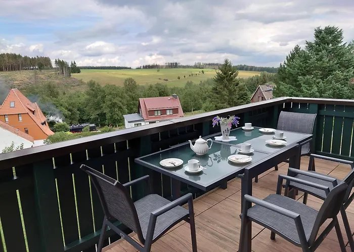 Landhausferienwohnungen Am Brockenblick Lägenhet